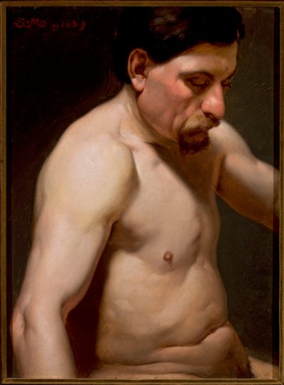 Férfi félakt alkotó: Jan Matejko