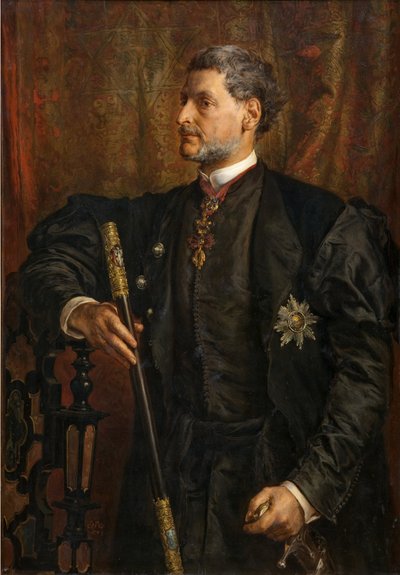 Alfred Potocki portréja alkotó: Jan Matejko