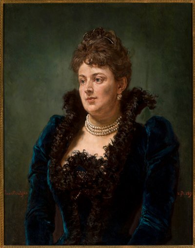 Bony Ossowiecka portréja alkotó: Jan Matejko