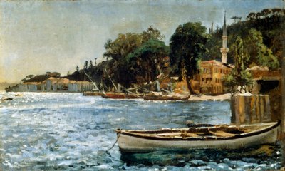 Bebek látképe Konstantinápoly mellett, 1872. alkotó: Jan Alojzy Matejko