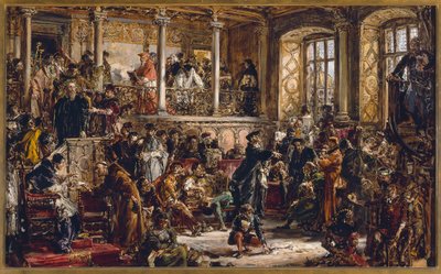 Az irodalom aranykora a XVI. században. Reformáció. A katolicizmus túlsúlya alkotó: Jan Matejko