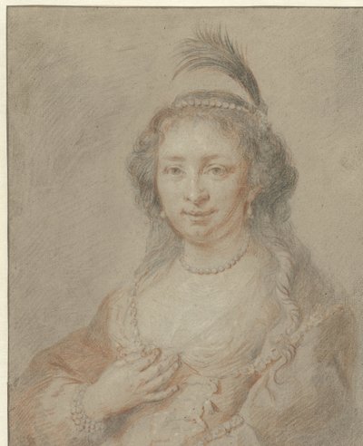Sara van Baerle, Philips van Dorp feleségének portréja alkotó: Jan Maurits Quinkhard