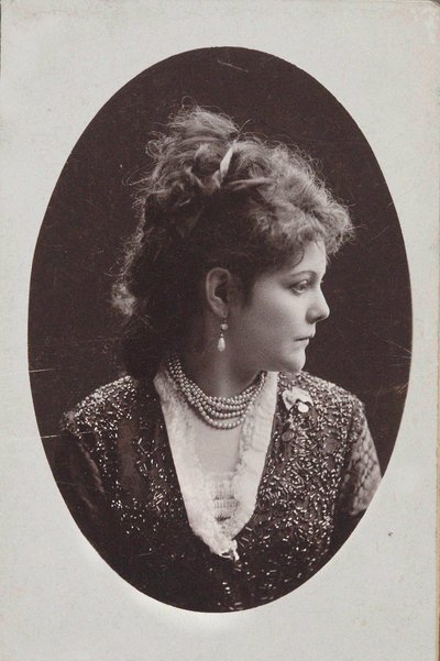 Sophie Menter zongoraművész és zeneszerző portréja 1846-1918, 1893. alkotó: Jan Mieczkowski