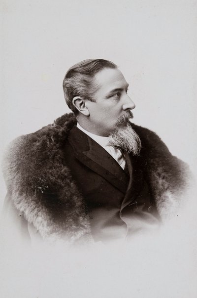Henryk Siemiradzki festő portréja 1843-1902, 1893. alkotó: Jan Mieczkowski