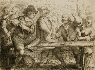Les Debauches alkotó: Jan Miense Molenaer