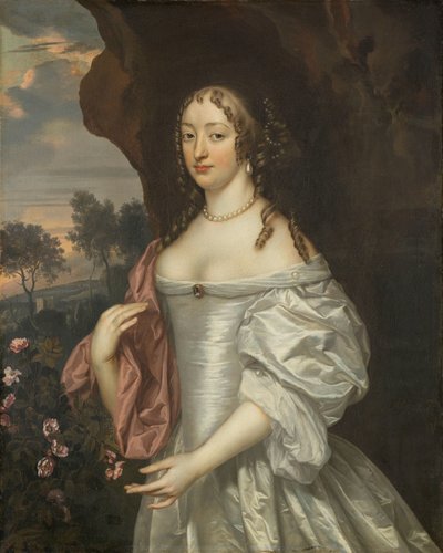 Jacoba van Orliens, a haamstedei Jacob de Witte feleségének portréja alkotó: Jan Mijtens