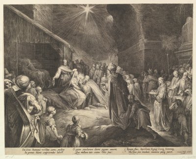 A mágusok imádása, kb. 1625. alkotó: Jan Muller