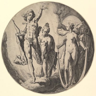 The Fourth Day Dies IV, A világ teremtése című sorozatból, kb. 1596. alkotó: Jan Muller