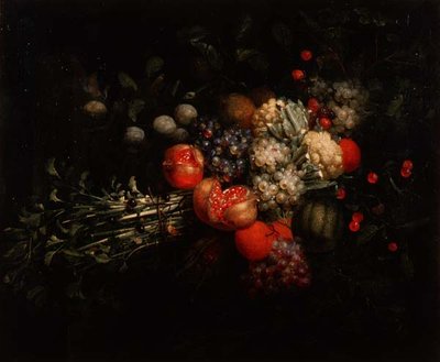 Csendélet gyümölcsökkel alkotó: Jan Pauwel the elder Gillemans