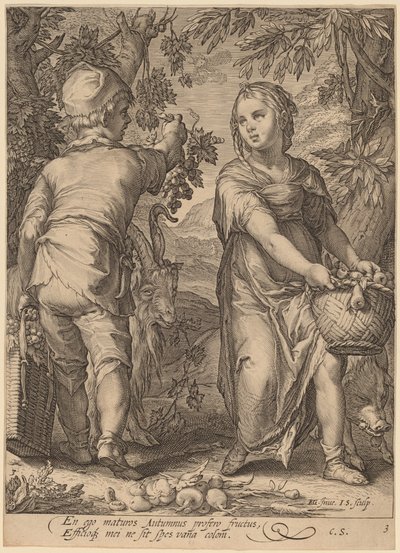 Ősz alkotó: Jan Pietersz Saenredam after Hendrik Goltzius
