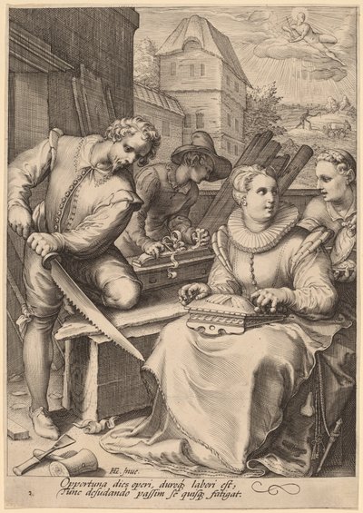 Egy alkotó: Jan Pietersz Saenredam, after Hendrik Goltzius