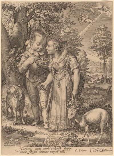 Tavaszi alkotó: Jan Pietersz Saenredam after Hendrik Goltzius