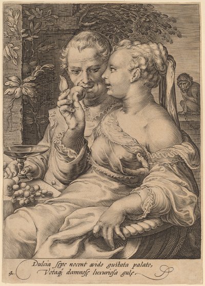 Íz alkotó: Jan Pietersz Saenredam after Hendrik Goltzius