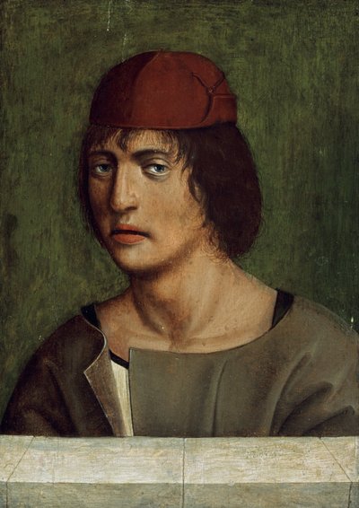 Fiatal férfi portréja (önarckép) alkotó: Jan Polack