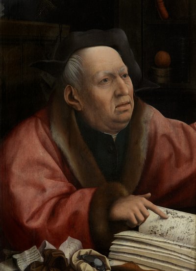 A Halál és a fösvény részlete, 1515-21 körül (olaj, panel) alkotó: Jan Provoost