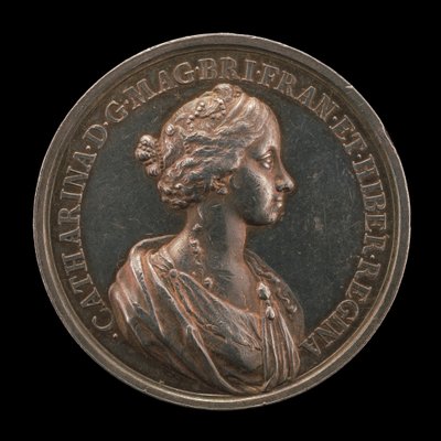 Braganzai Katalin, 1638-1705, II. Károly angol király felesége, 1662 [fordítva], 1662. alkotó: Jan Roettiers