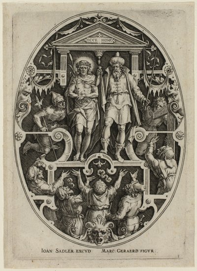 Ecce Homo, a Krisztus passiójából alkotó: Jan Sadeler I