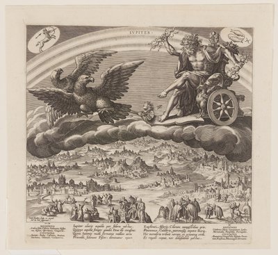 Jupiter, a Hét bolygóból alkotó: Jan Sadeler I