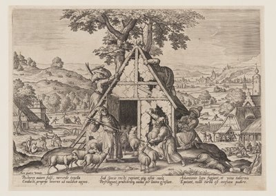 A hamis pásztor alkotó: Jan Sadeler I