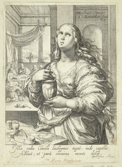 Magdaléna alkotó: Jan Saenredam