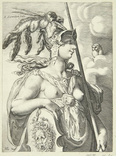 Pallas alkotó: Jan Saenredam