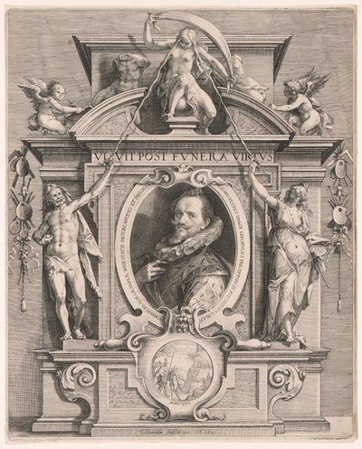 Hans von Aachen portréja alkotó: Jan Saenredam