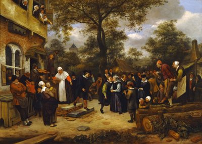Falusi házasságok alkotó: Jan Steen