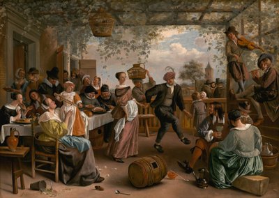 A Táncoló Pár alkotó: Jan Steen