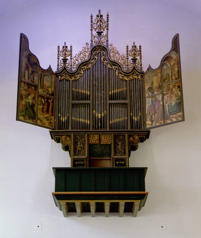 Festett orgona, 1526 alkotó: Jan Swart Van Groningen