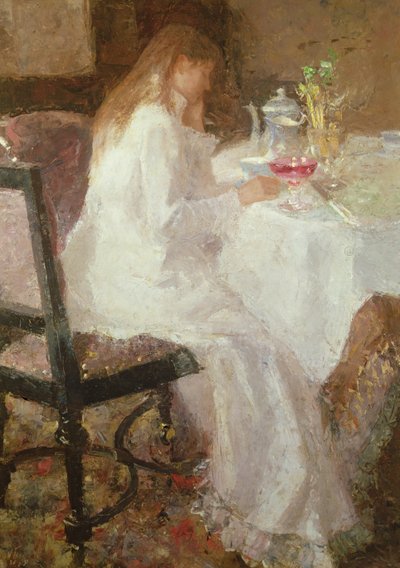 A reggeliző asztalnál alkotó: Jan Toorop