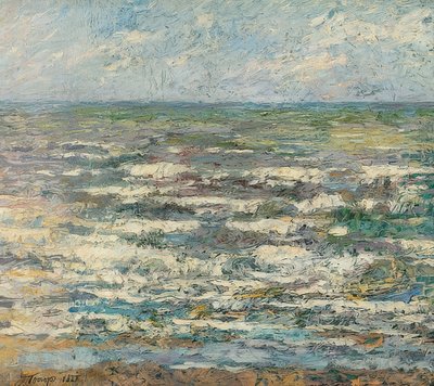 Das Meer Katwijkben. 1887 alkotó: Jan Toorop