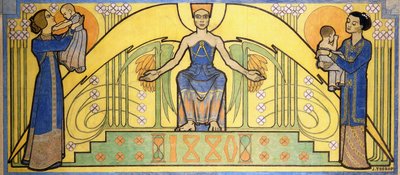 Az élet őrzője alkotó: Jan Toorop