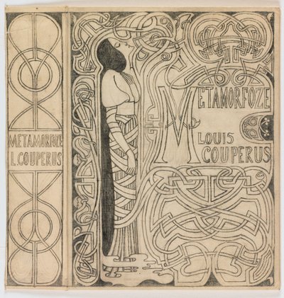 Zenekar tervezése: Louis Couperus, Metamorfoze, 1897 alkotó: Jan Toorop