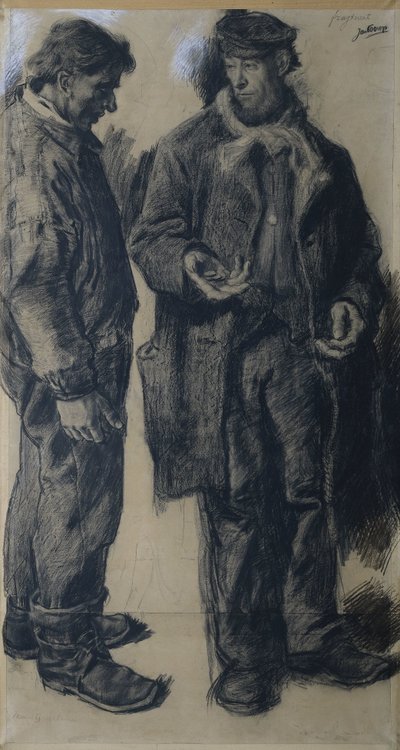 „Mauvais salaire”: Két munkás alkotó: Jan Toorop