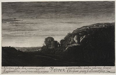 Napszak: vesperás. alkotó: Jan Van de Velde