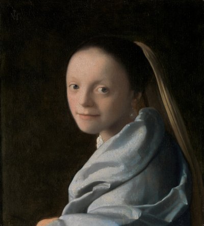 Tanulmány egy fiatal nőről, kb. 1665-67. alkotó: Jan Vermeer van Delft