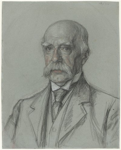 Portré F.J. Gittek alkotó: Jan Veth