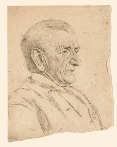 Jan Schaap portréja alkotó: Jan Veth