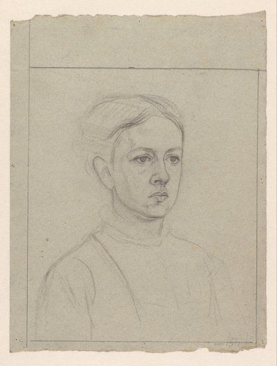 Johanna Veth portréja alkotó: Jan Veth