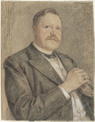 Portré van R.P.J. Tutein Nolthenius alkotó: Jan Veth