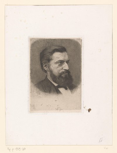 Thomas Theodorus Hendrikus Jorissen portréja alkotó: Jan Veth