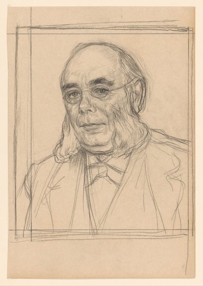 Dr. H. Pierson portréja alkotó: Jan Veth