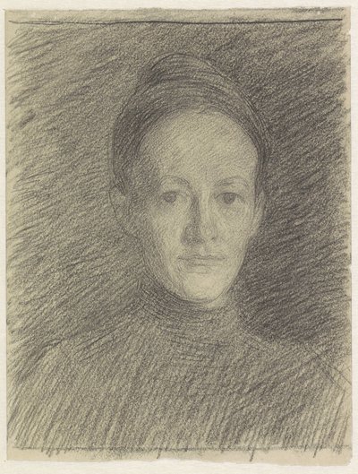 Miss C.J. portréja veth alkotó: Jan Veth