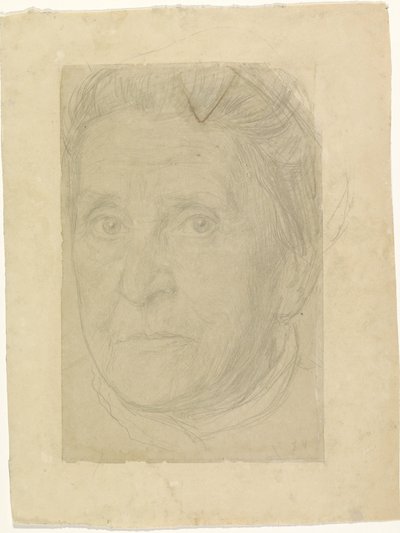 M.J. van Rennès-de Jongh asszony portréja alkotó: Jan Veth