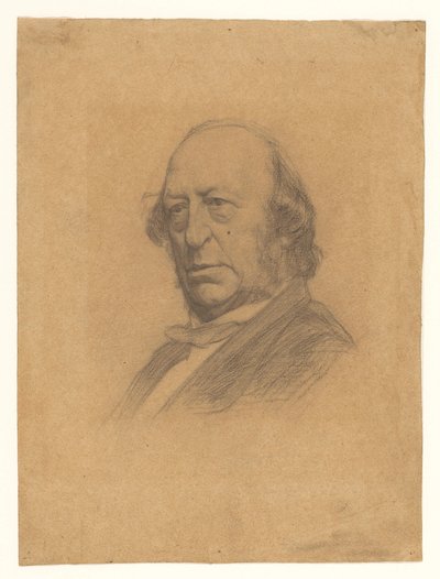 Prof. Dr. Jan van Geuns portréja alkotó: Jan Veth