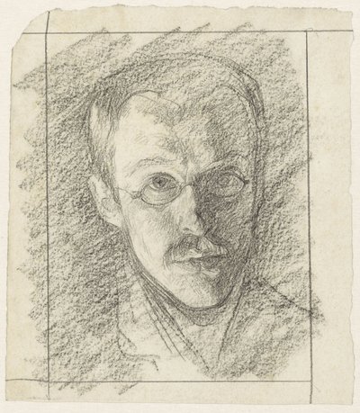 Jan Veth önarcképe alkotó: Jan Veth