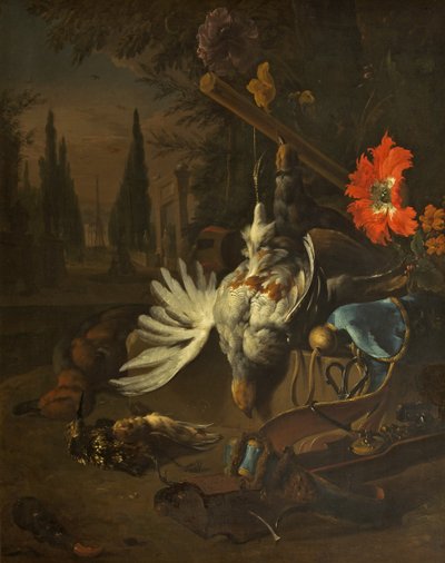Csendélet, valószínűleg 1691 (olaj, vászon) alkotó: Jan Baptist Weenix