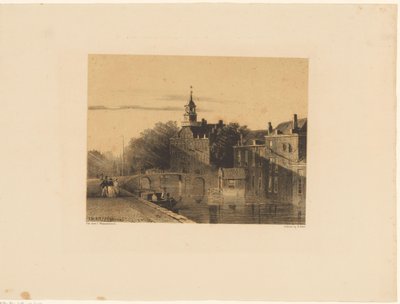 Városkép csatornával alkotó: Jan Weissenbruch