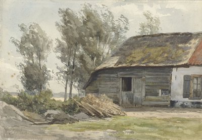 Gazda tanya csűrrel alkotó: Jan Willem van Borselen