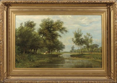 Táj Alblasserdamban alkotó: Jan Willem van Borselen